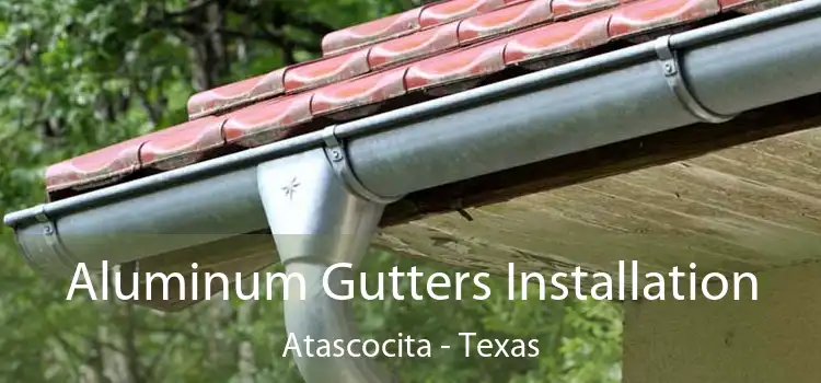 Aluminum Gutters Installation Atascocita - Texas