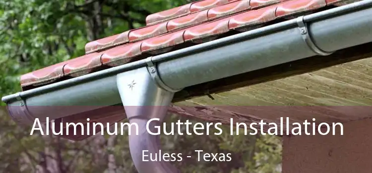Aluminum Gutters Installation Euless - Texas