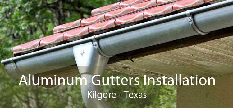 Aluminum Gutters Installation Kilgore - Texas