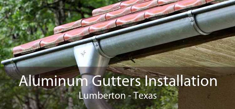 Aluminum Gutters Installation Lumberton - Texas