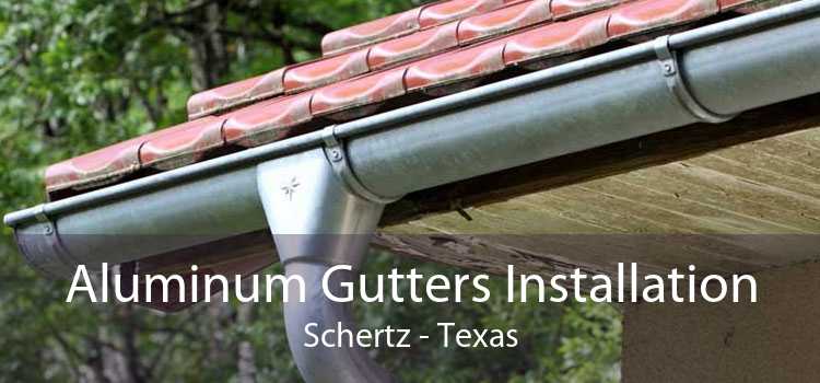 Aluminum Gutters Installation Schertz - Texas