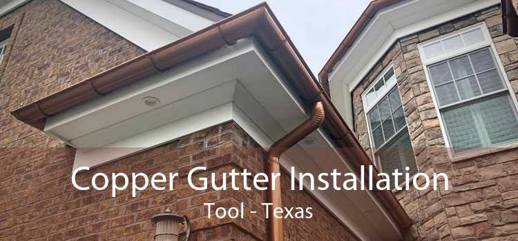 Copper Gutter Installation Tool - Texas