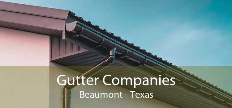 Gutter Companies Beaumont - Texas