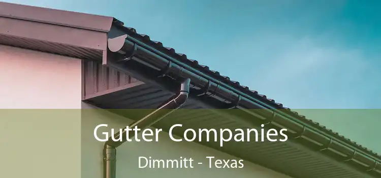 Gutter Companies Dimmitt - Texas