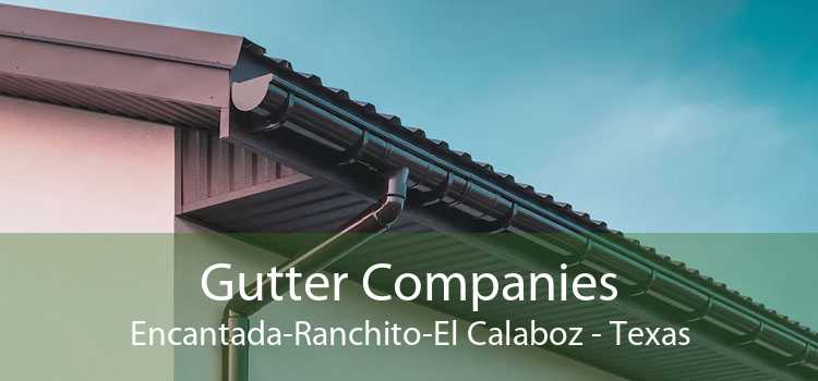 Gutter Companies Encantada-Ranchito-El Calaboz - Texas