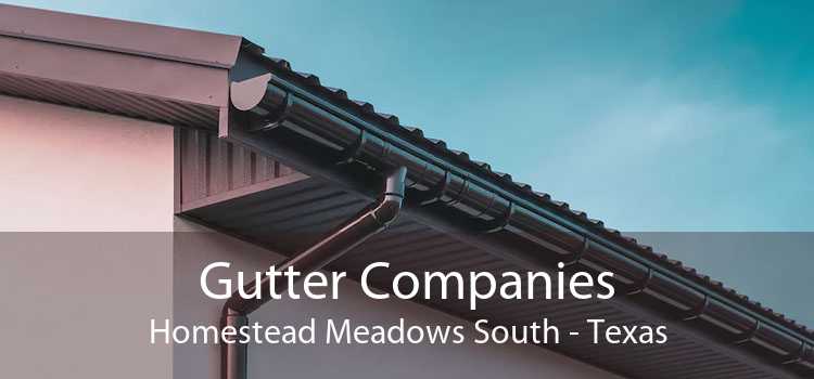Gutter Companies Homestead Meadows South - Texas
