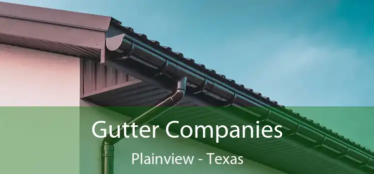 Gutter Companies Plainview - Texas