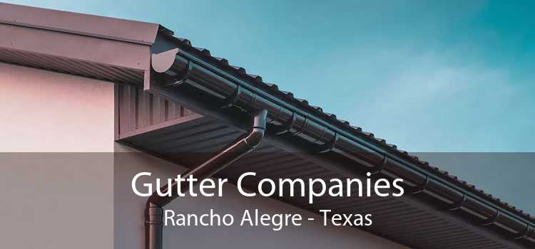 Gutter Companies Rancho Alegre - Texas