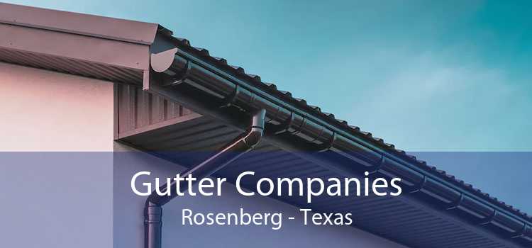 Gutter Companies Rosenberg - Texas