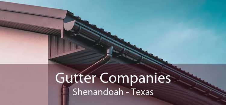 Gutter Companies Shenandoah - Texas
