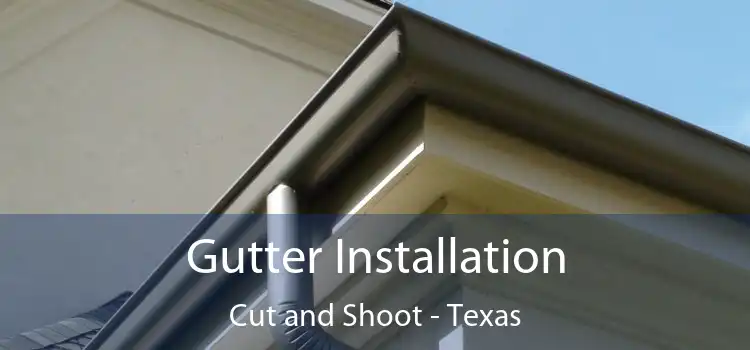Gutter Installation Cut and Shoot - Texas