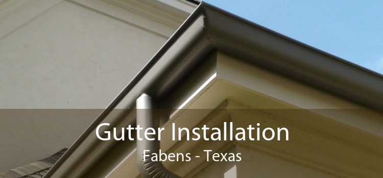 Gutter Installation Fabens - Texas