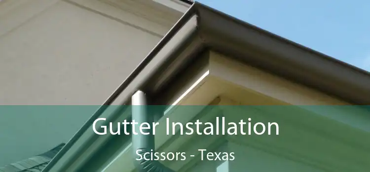 Gutter Installation Scissors - Texas