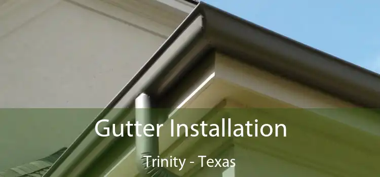Gutter Installation Trinity - Texas