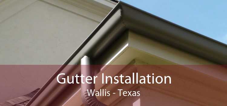 Gutter Installation Wallis - Texas