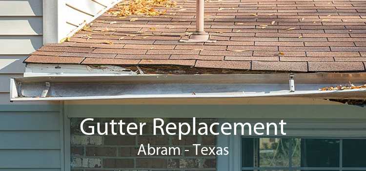 Gutter Replacement Abram - Texas