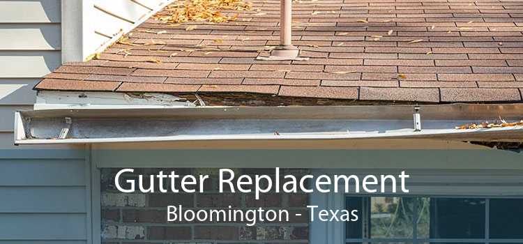 Gutter Replacement Bloomington - Texas