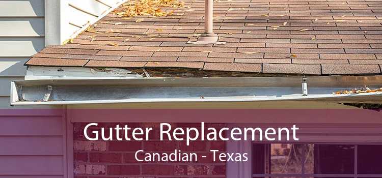 Gutter Replacement Canadian - Texas