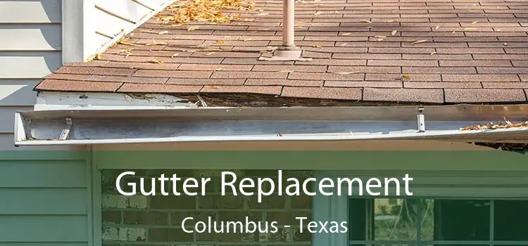 Gutter Replacement Columbus - Texas