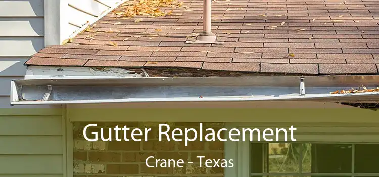 Gutter Replacement Crane - Texas