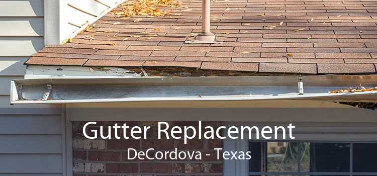 Gutter Replacement DeCordova - Texas