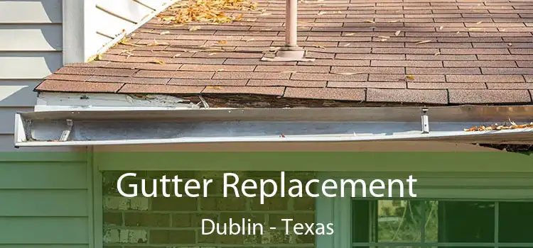 Gutter Replacement Dublin - Texas