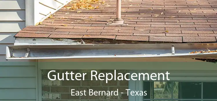 Gutter Replacement East Bernard - Texas