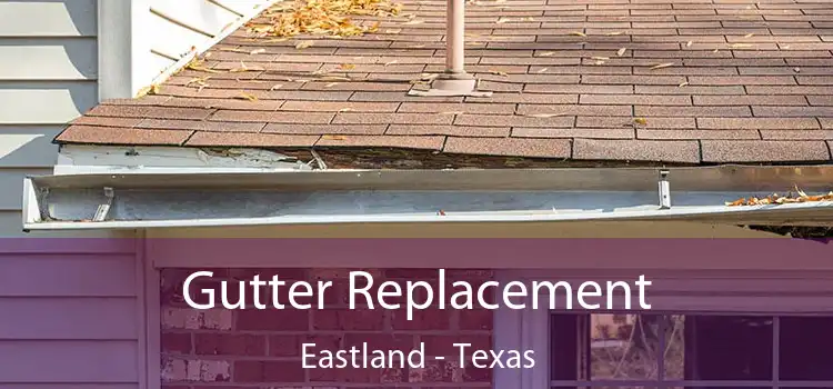 Gutter Replacement Eastland - Texas