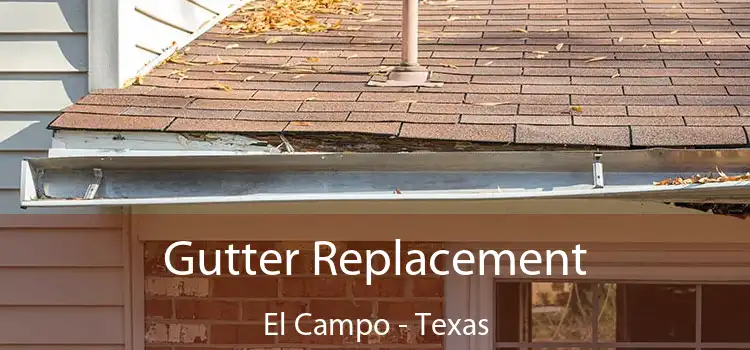 Gutter Replacement El Campo - Texas