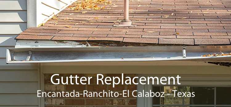 Gutter Replacement Encantada-Ranchito-El Calaboz - Texas