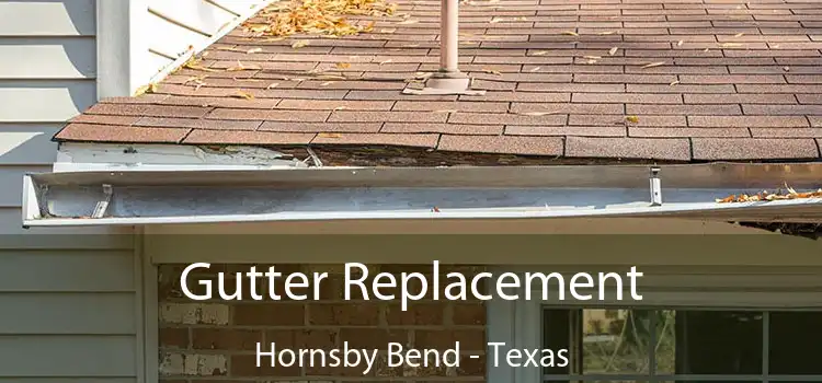 Gutter Replacement Hornsby Bend - Texas