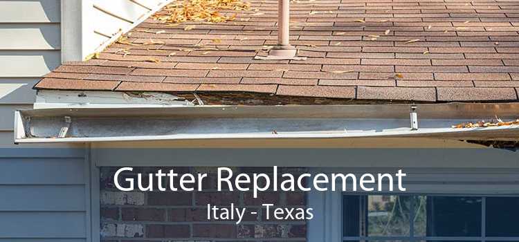 Gutter Replacement Italy - Texas