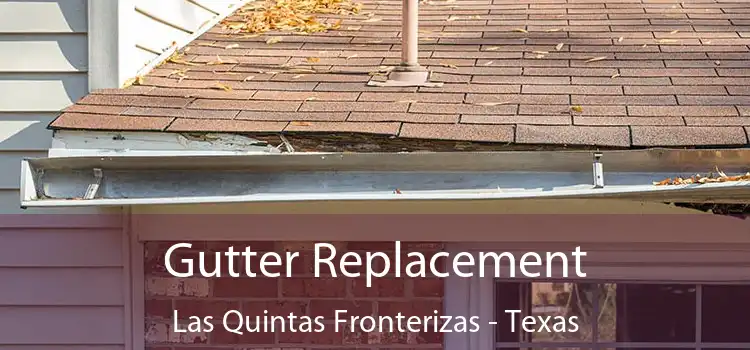Gutter Replacement Las Quintas Fronterizas - Texas