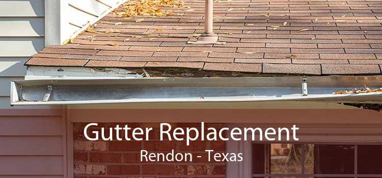 Gutter Replacement Rendon - Texas