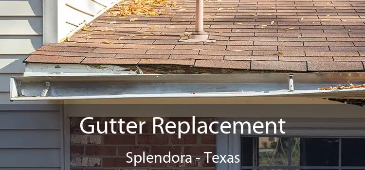 Gutter Replacement Splendora - Texas