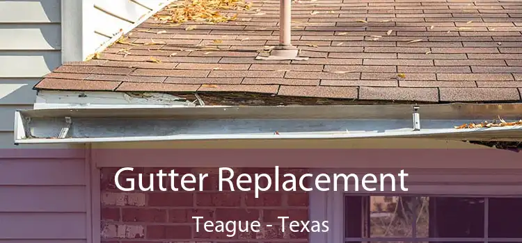 Gutter Replacement Teague - Texas