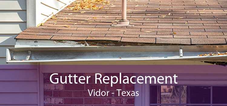 Gutter Replacement Vidor - Texas