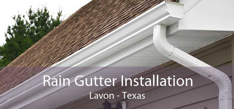 Rain Gutter Installation Lavon - Texas