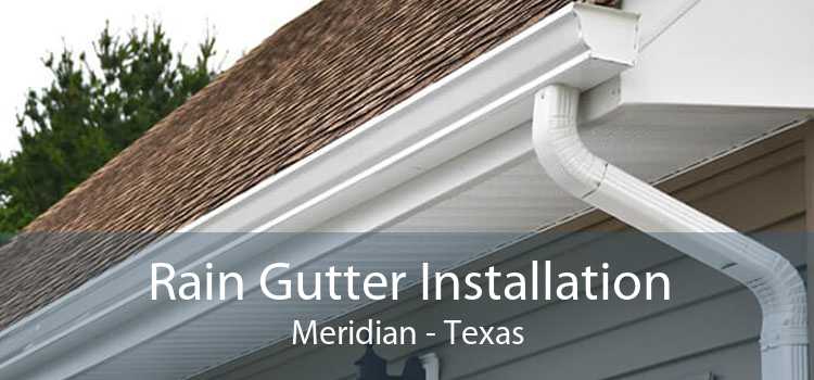 Rain Gutter Installation Meridian - Texas