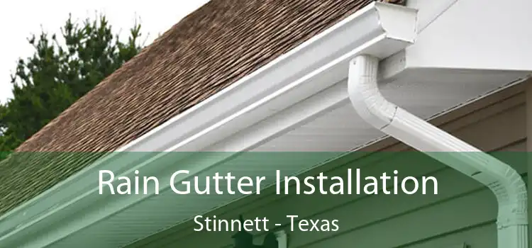 Rain Gutter Installation Stinnett - Texas