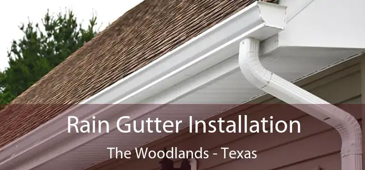 Rain Gutter Installation The Woodlands - Texas