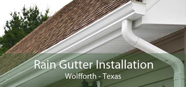 Rain Gutter Installation Wolfforth - Texas