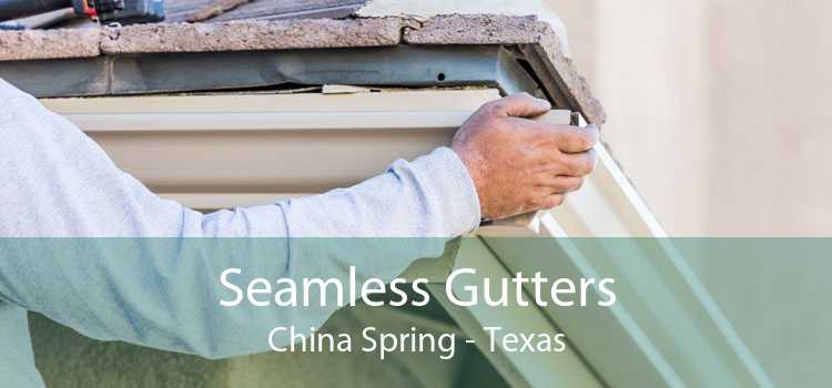 Seamless Gutters China Spring - Texas