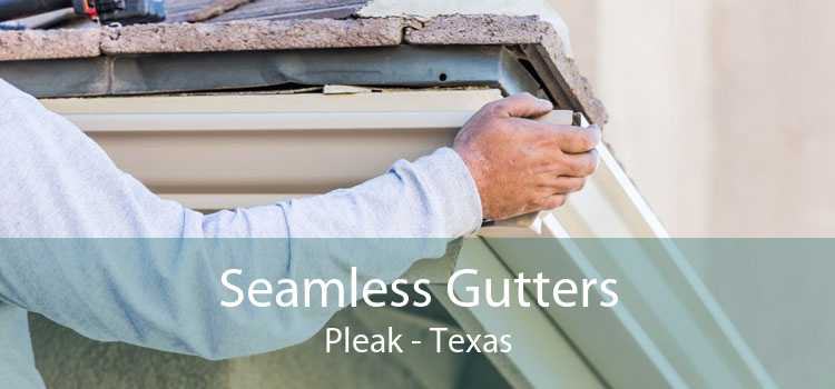 Seamless Gutters Pleak - Texas