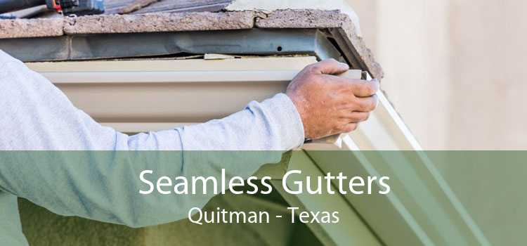 Seamless Gutters Quitman - Texas