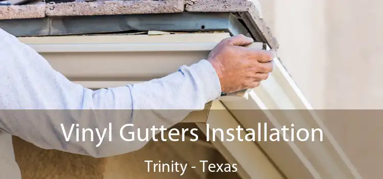 Vinyl Gutters Installation Trinity - Texas